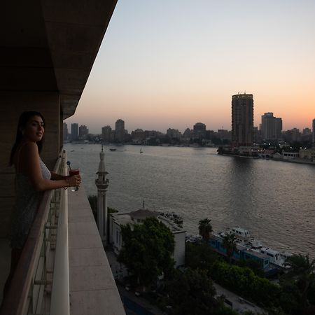 Kempinski Nile Hotel, Kaherah Luaran gambar View of the Nile from the Four Seasons Hotel